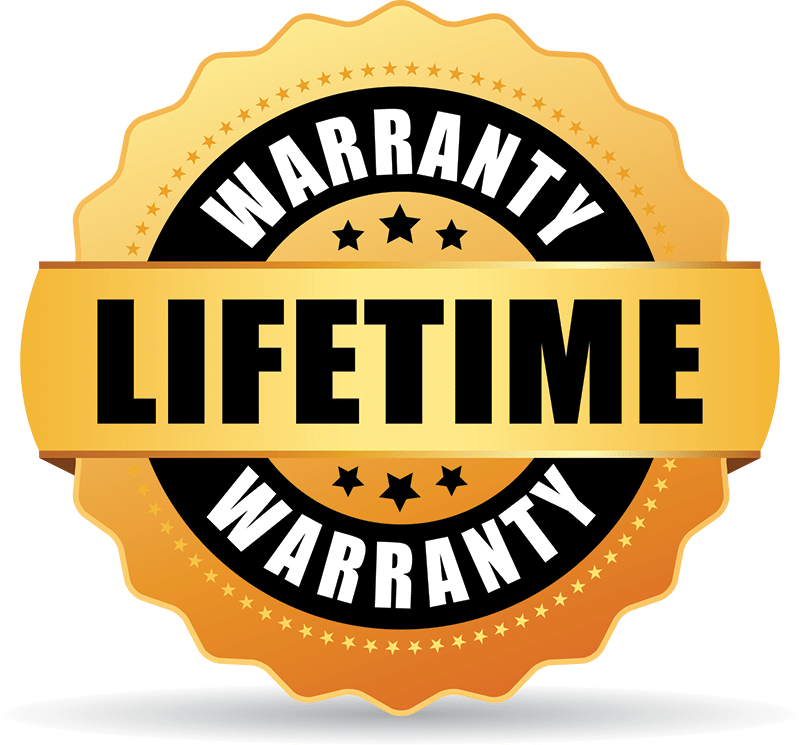 Life-Time Warranty